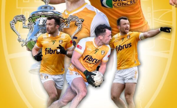 Antrim Football Captain Dermot McAleese Announces His Inter-County Retirement