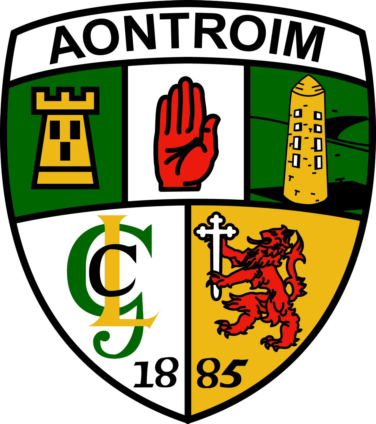 Aontroim crest big