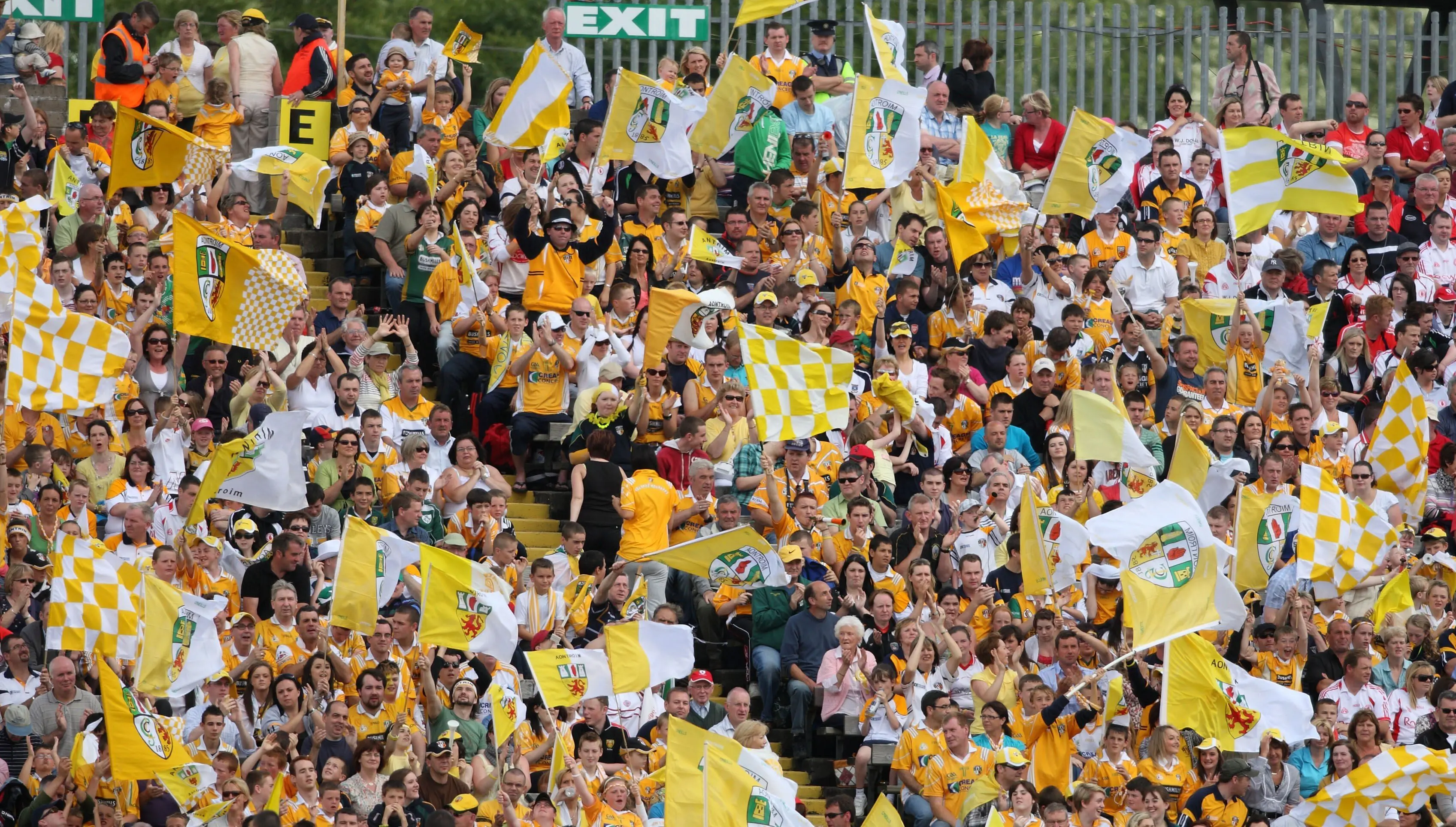 Antrim fans