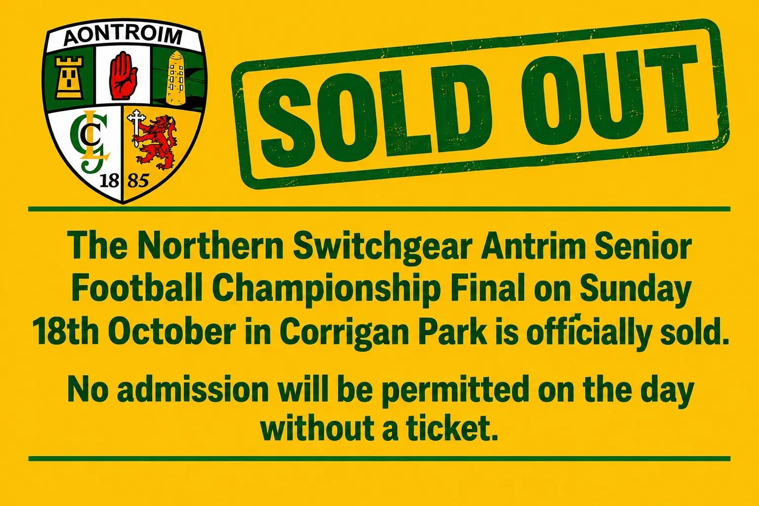 SFC Final Sell Out